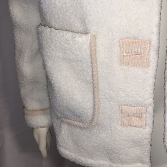 Vintage Teddy Pea Coat Size Small - Picture 2 of 10